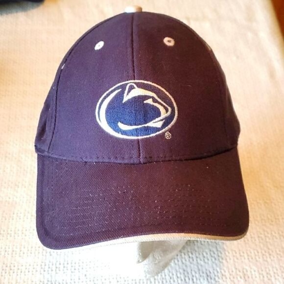 Signatures Embroidered Licensed Penn State Nittany Lions Adjustable Baseball Hat - Picture 1 of 4